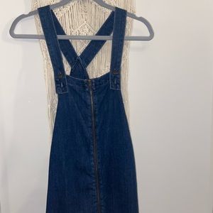 AE Denim Overall Dress